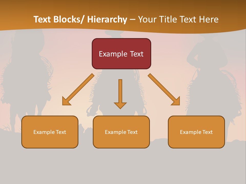 Travel Cowboy Male PowerPoint Template
