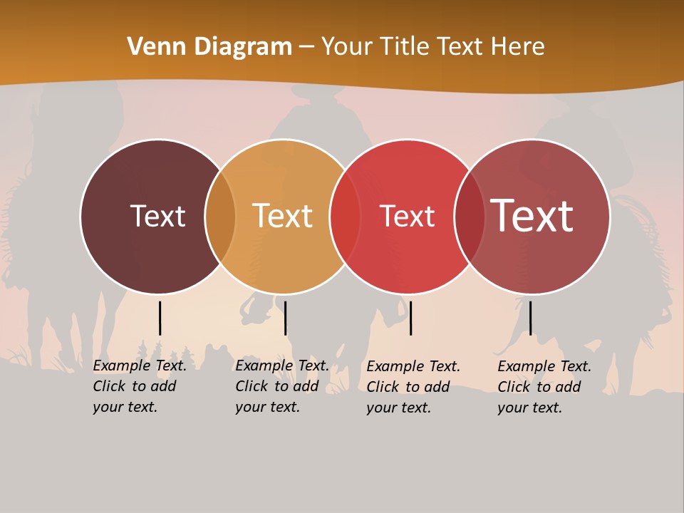 Travel Cowboy Male PowerPoint Template