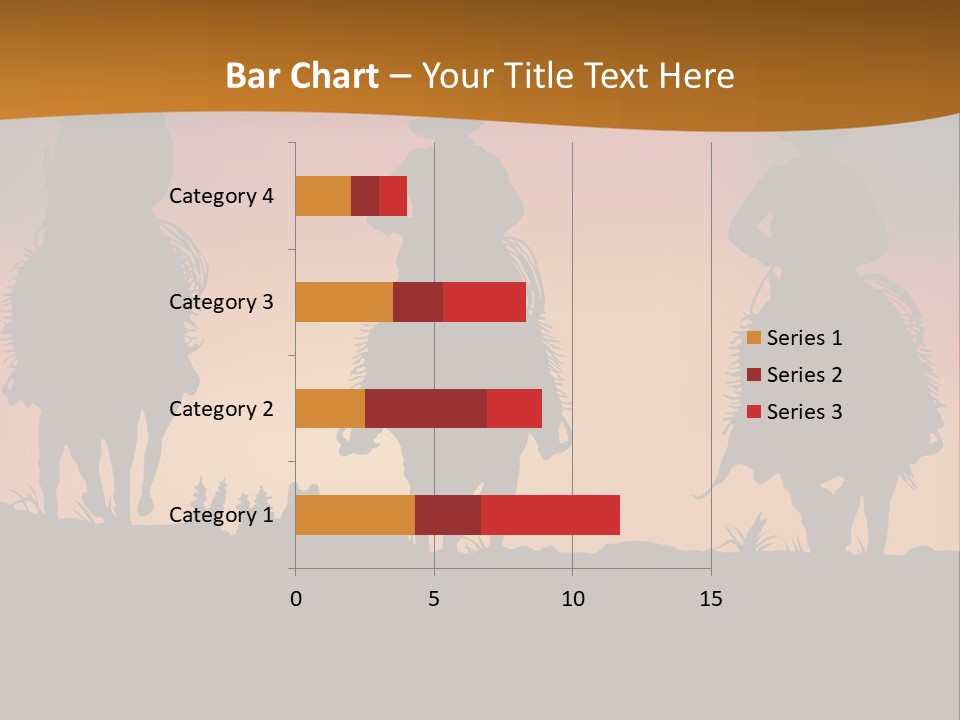 Travel Cowboy Male PowerPoint Template