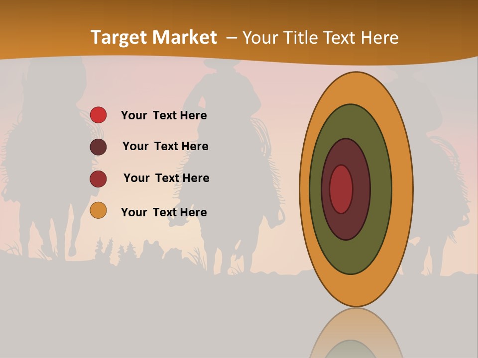 Travel Cowboy Male PowerPoint Template