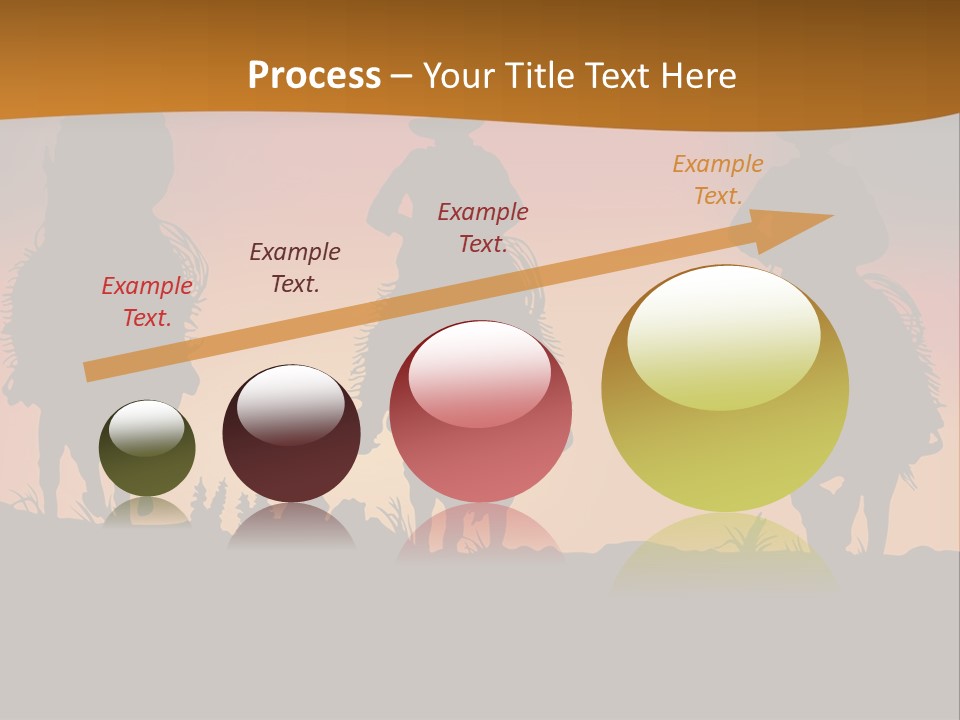 Travel Cowboy Male PowerPoint Template