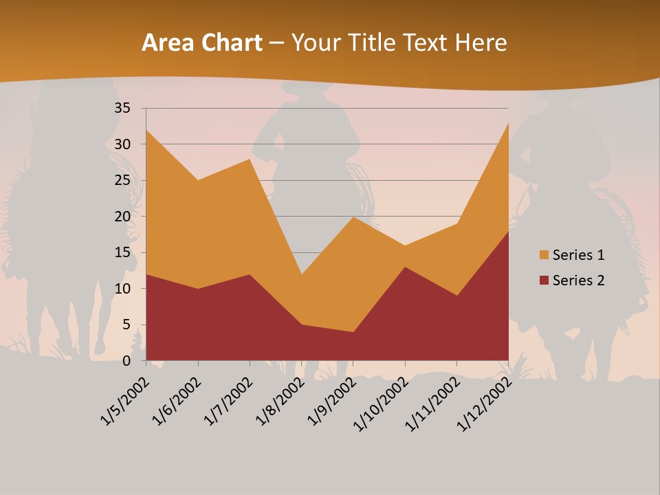 Travel Cowboy Male PowerPoint Template