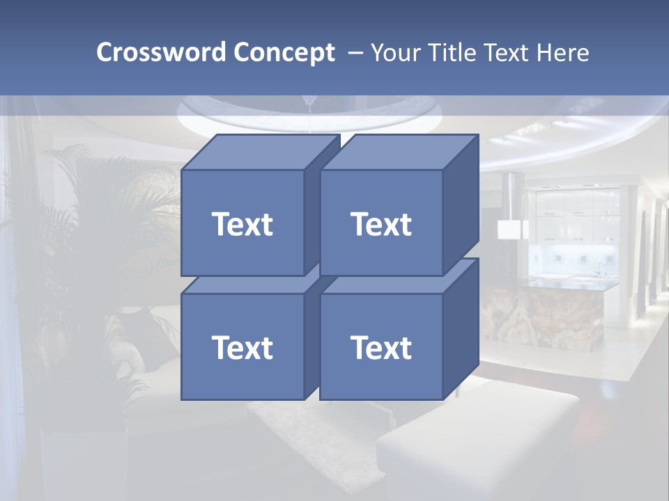 Studio Shot Man Morpho PowerPoint Template