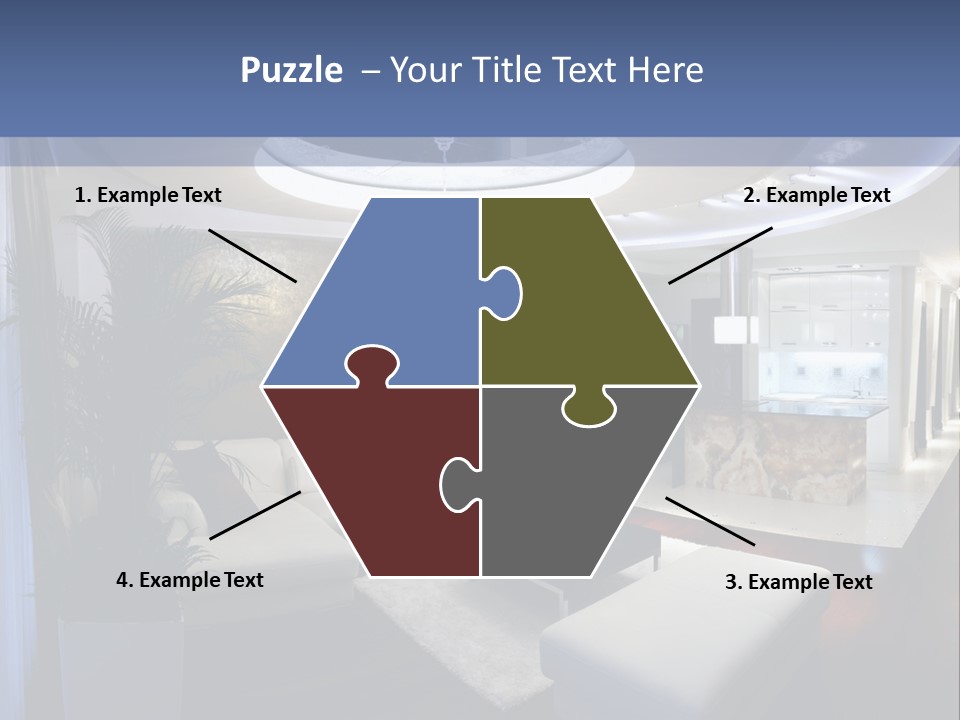 Studio Shot Man Morpho PowerPoint Template