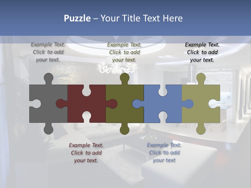 Studio Shot Man Morpho PowerPoint Template