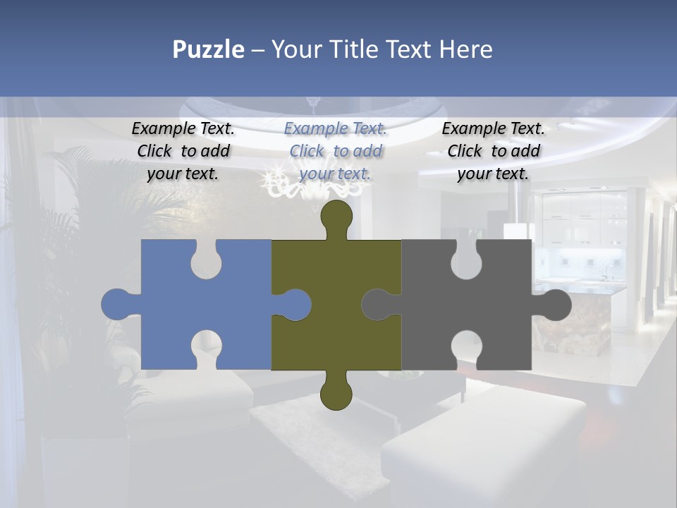 Studio Shot Man Morpho PowerPoint Template