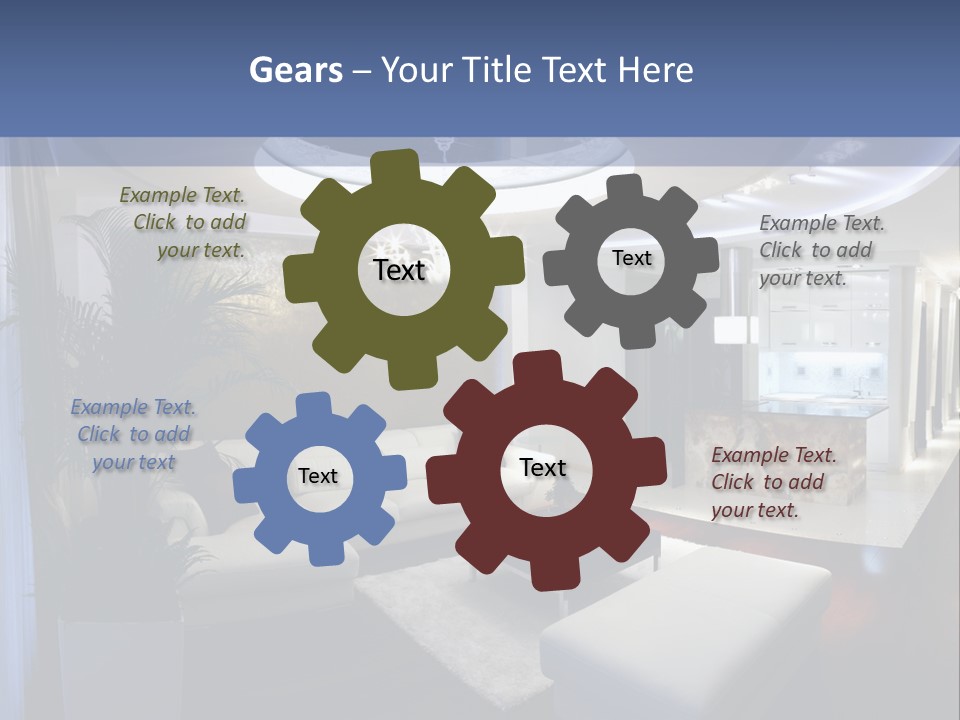 Studio Shot Man Morpho PowerPoint Template