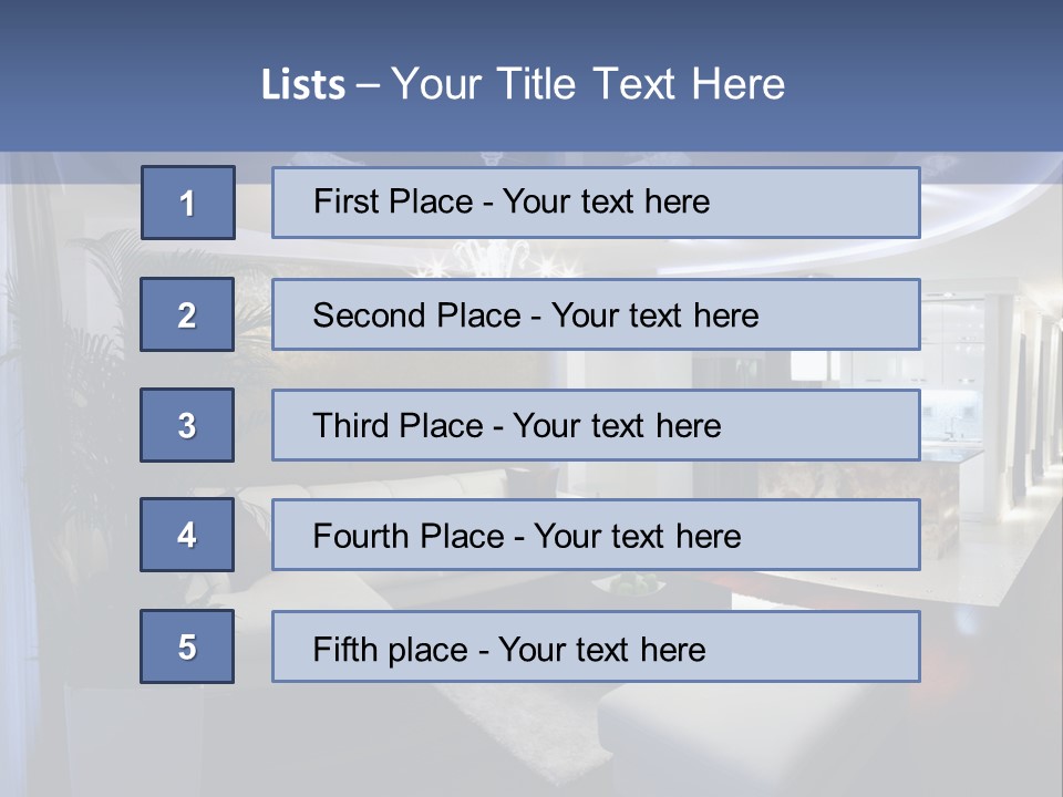 Studio Shot Man Morpho PowerPoint Template