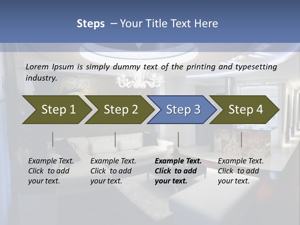 Studio Shot Man Morpho PowerPoint Template
