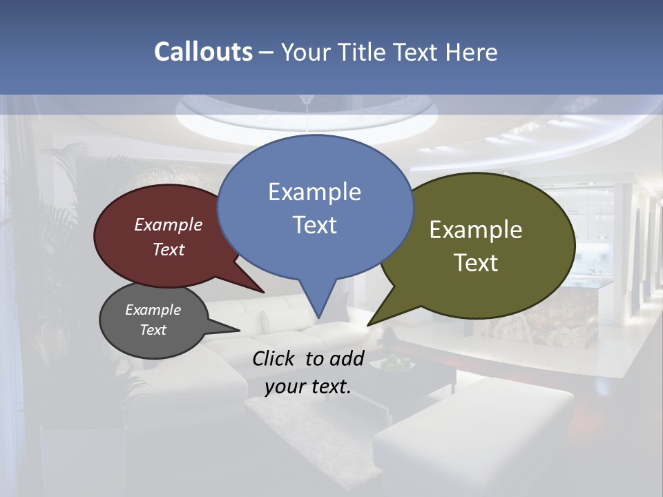 Studio Shot Man Morpho PowerPoint Template