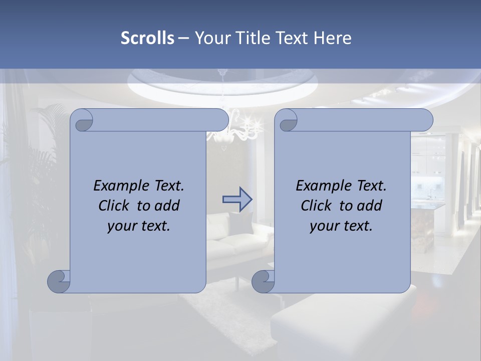Studio Shot Man Morpho PowerPoint Template
