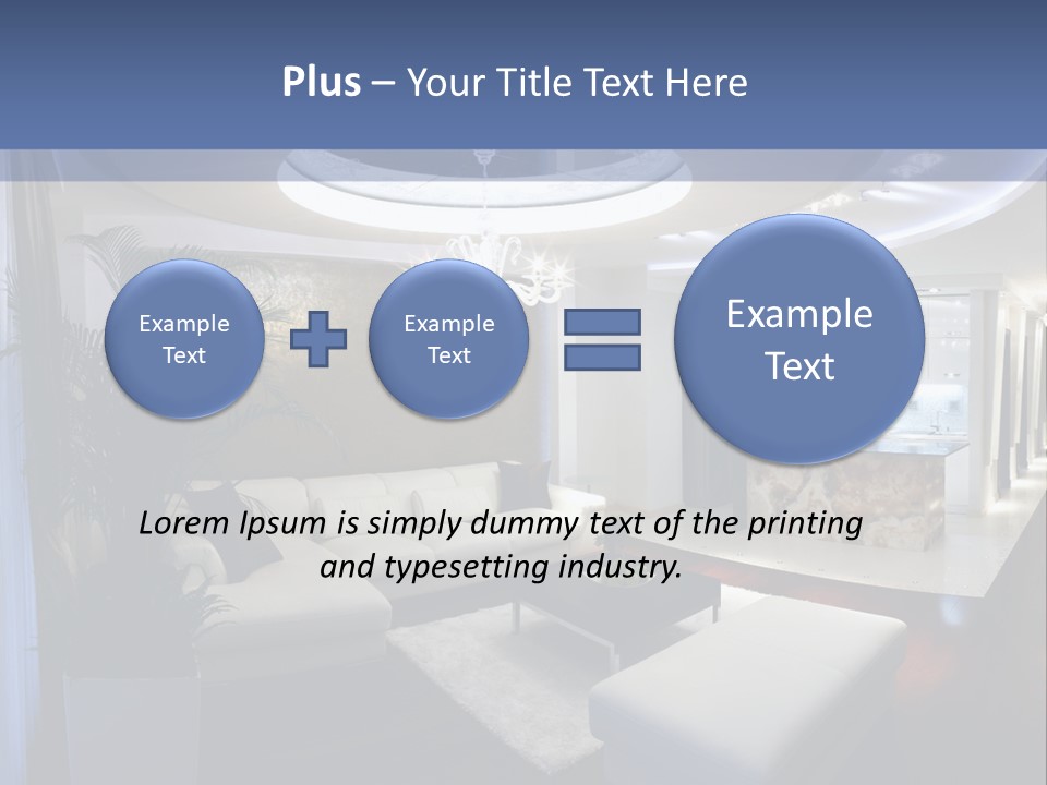 Studio Shot Man Morpho PowerPoint Template