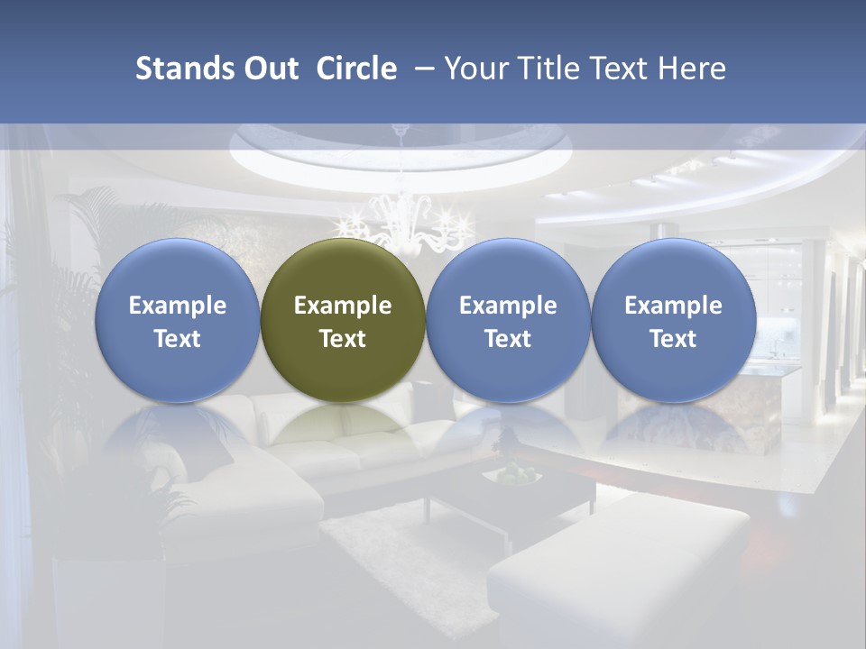 Studio Shot Man Morpho PowerPoint Template