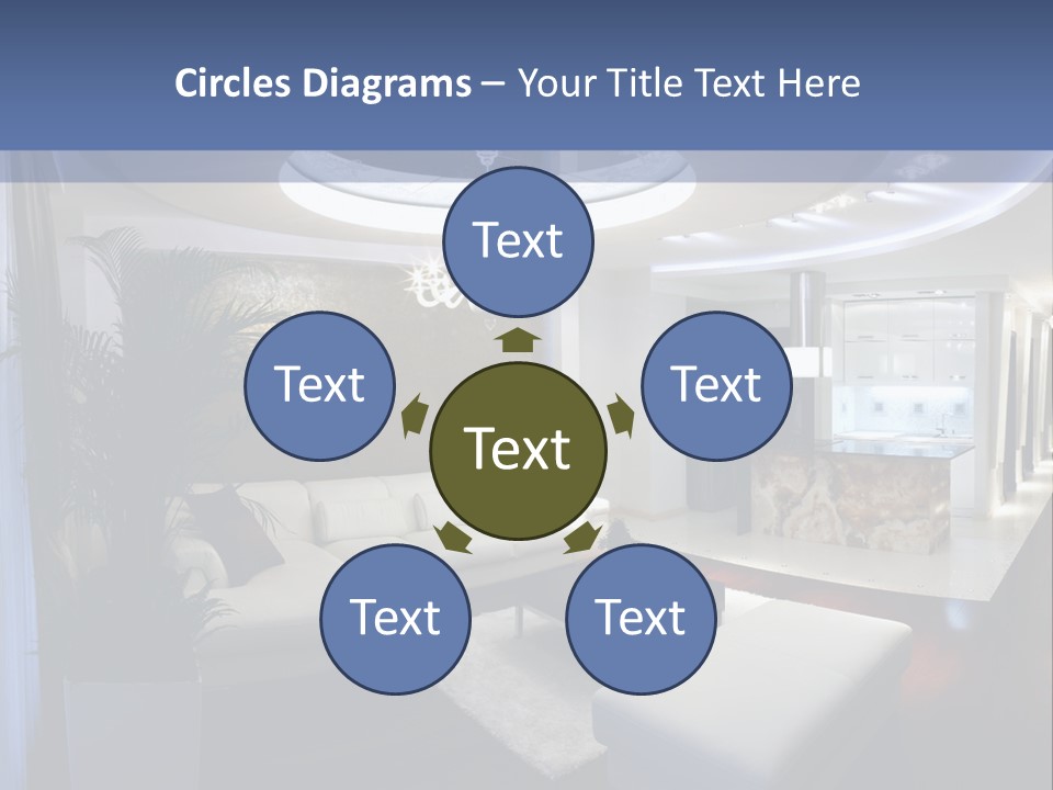 Studio Shot Man Morpho PowerPoint Template