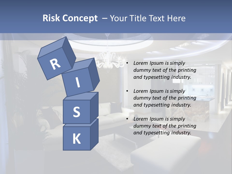 Studio Shot Man Morpho PowerPoint Template