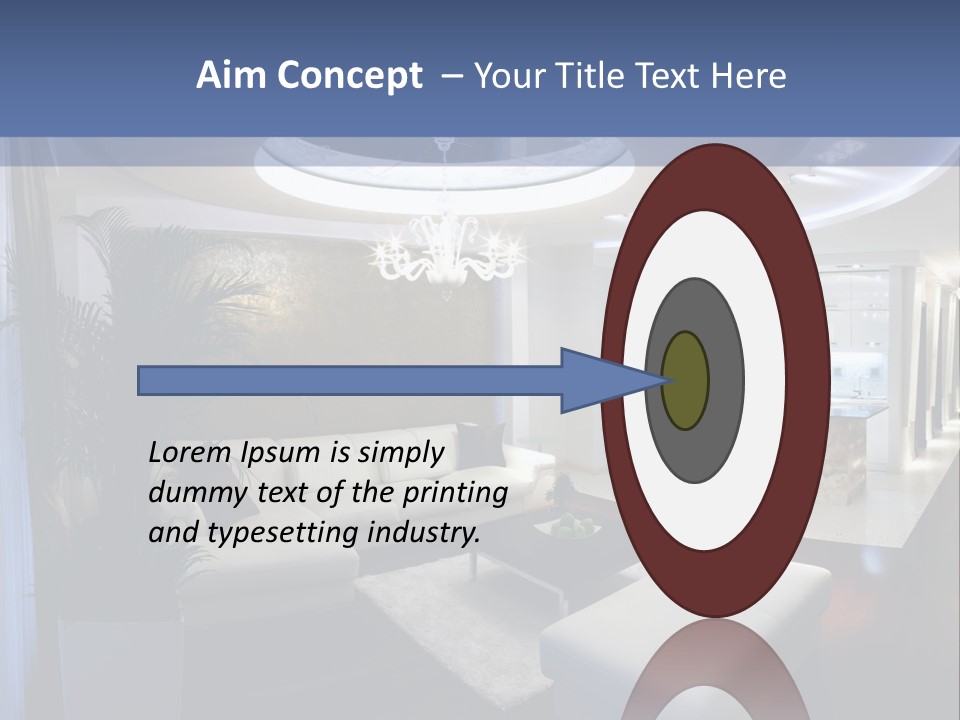 Studio Shot Man Morpho PowerPoint Template