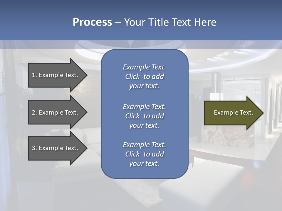 Studio Shot Man Morpho PowerPoint Template