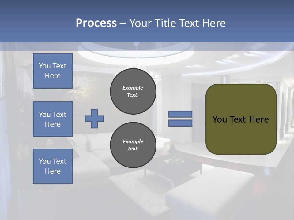 Studio Shot Man Morpho PowerPoint Template