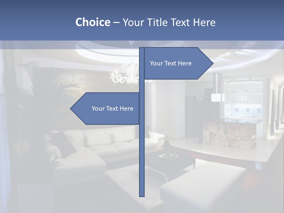 Studio Shot Man Morpho PowerPoint Template