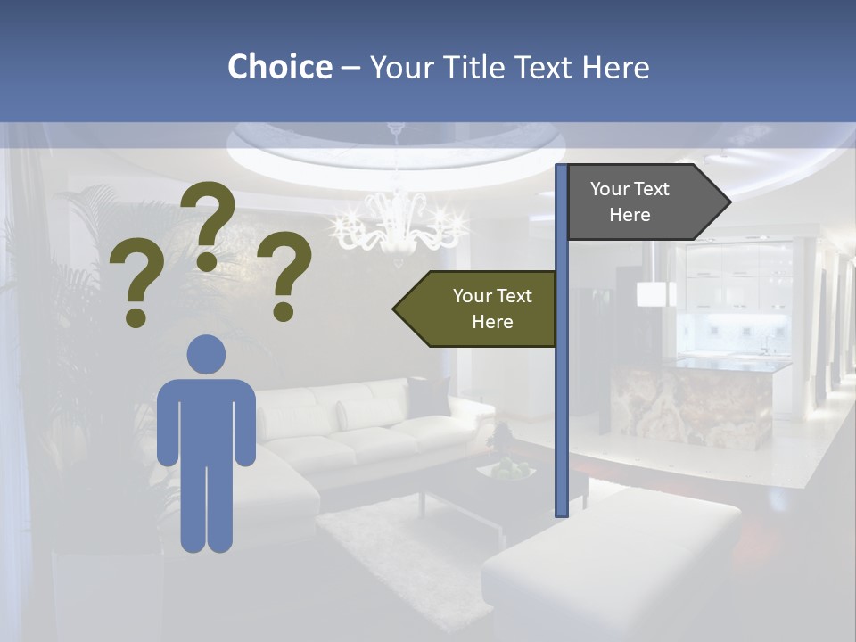 Studio Shot Man Morpho PowerPoint Template