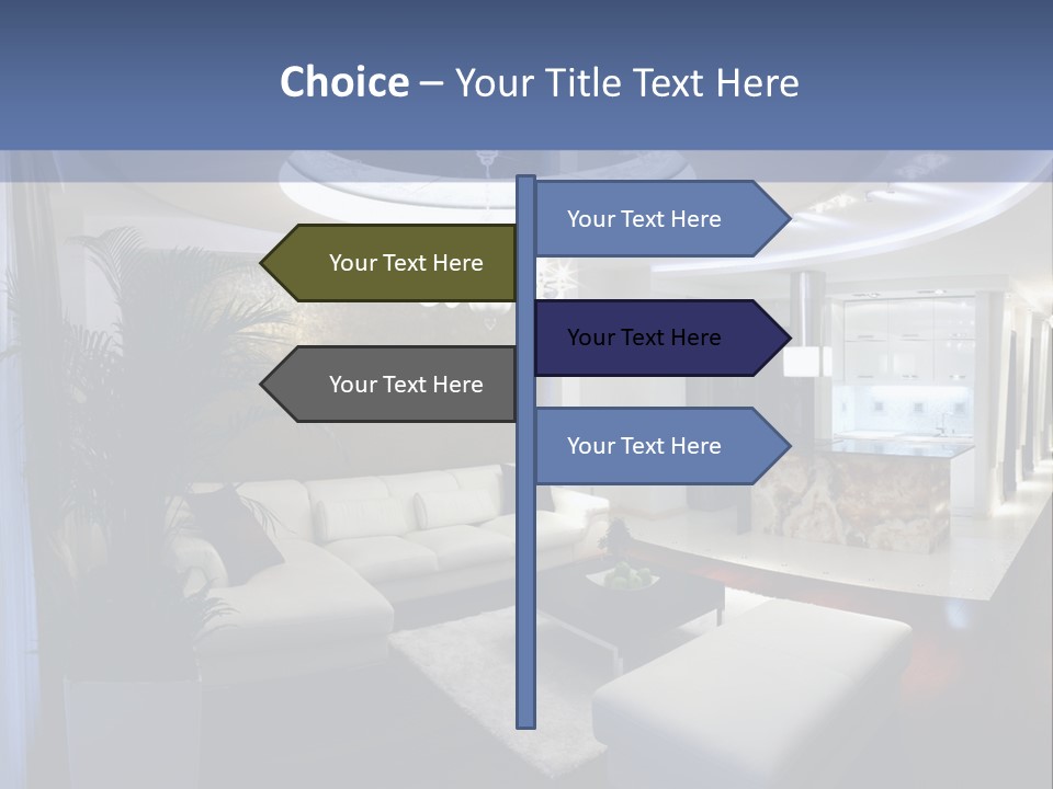 Studio Shot Man Morpho PowerPoint Template