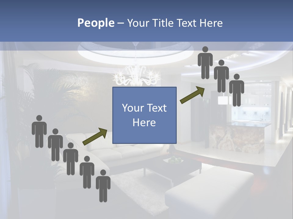 Studio Shot Man Morpho PowerPoint Template