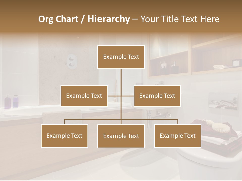 A Bath Room With A Toilet A Sink And A Bath Tub PowerPoint Template