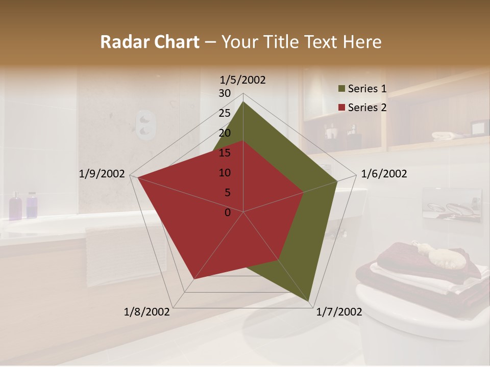 A Bath Room With A Toilet A Sink And A Bath Tub PowerPoint Template