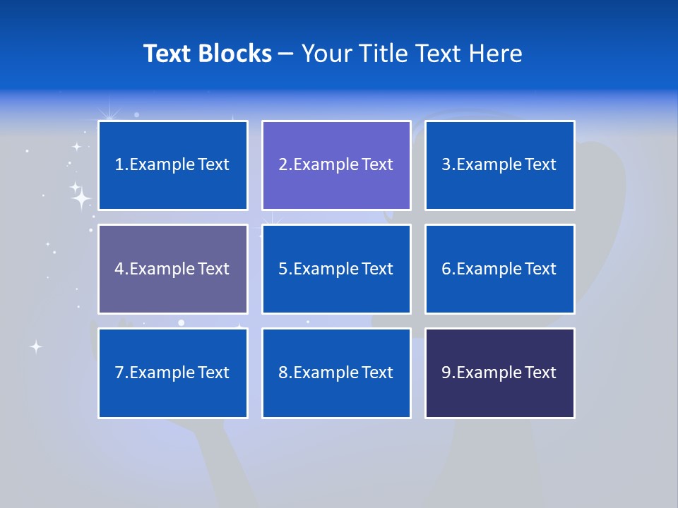 A Silhouette Of A Woman Holding A Star In Her Hand PowerPoint Template