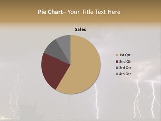 Disorganized Floor Chair PowerPoint Template