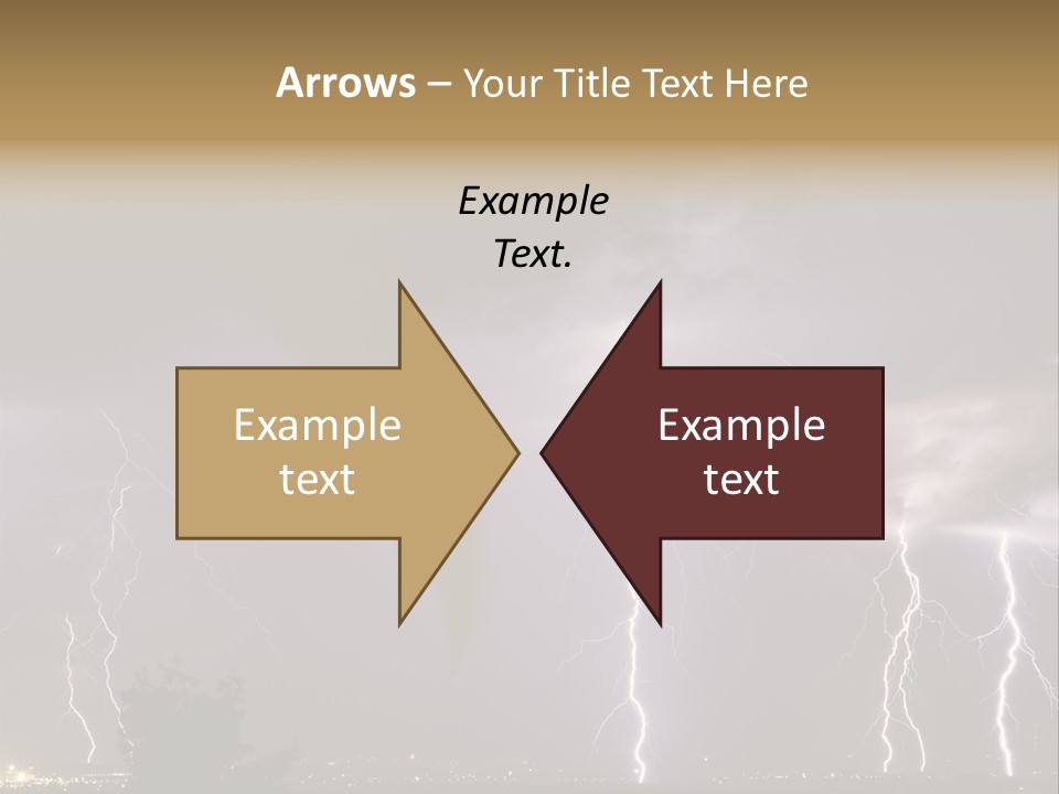 Disorganized Floor Chair PowerPoint Template
