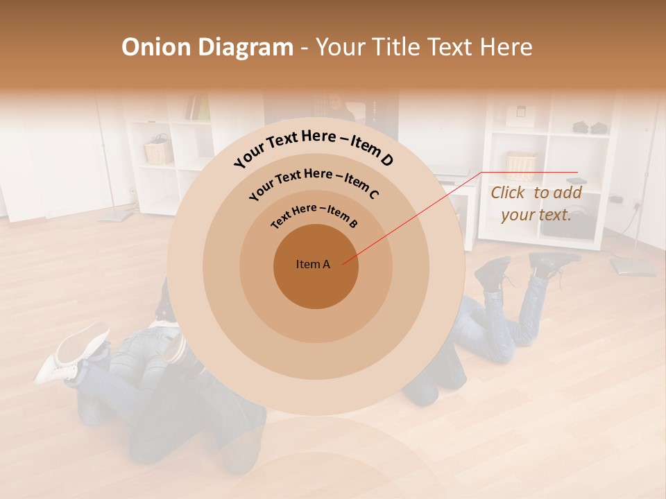 A Group Of People Sitting On The Floor Watching Tv PowerPoint Template