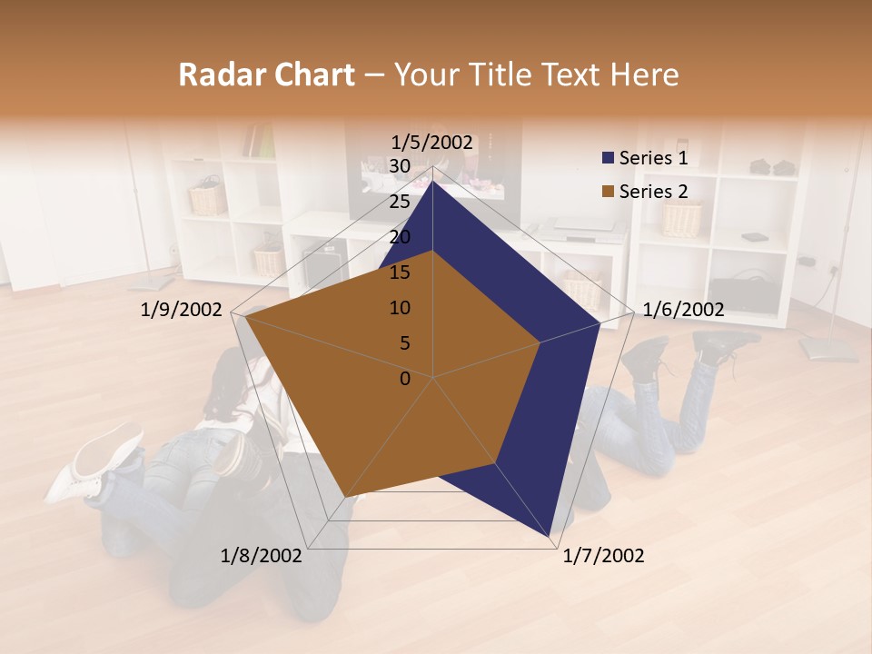 A Group Of People Sitting On The Floor Watching Tv PowerPoint Template