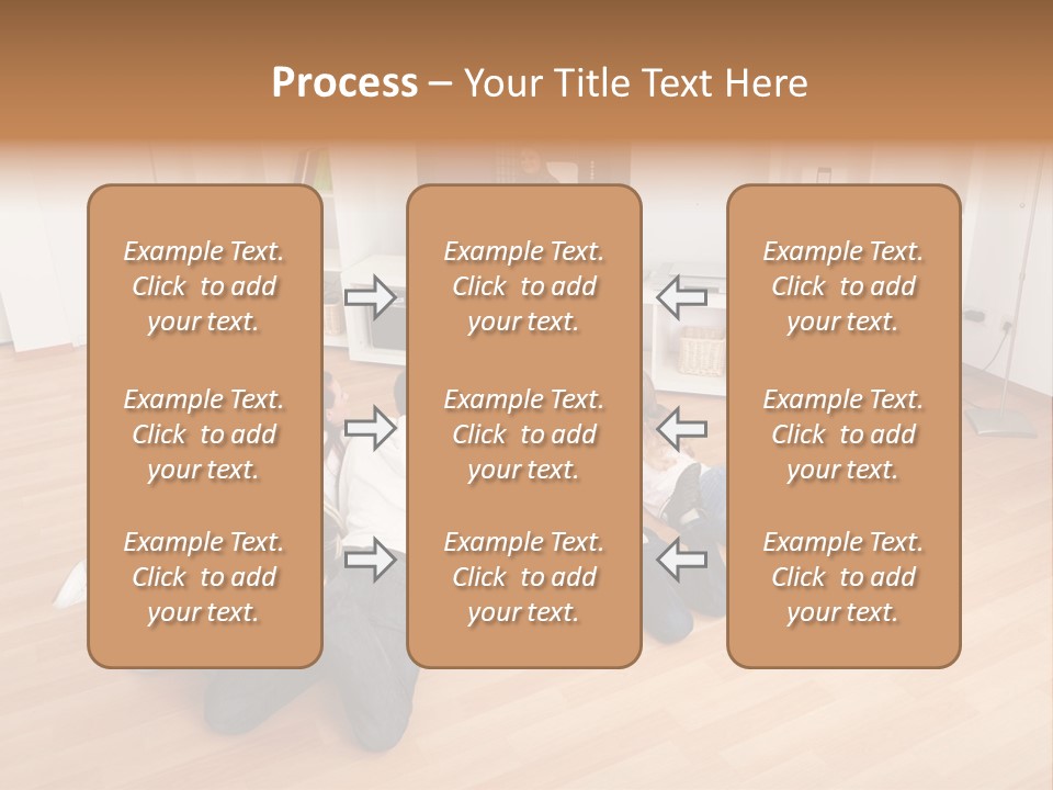 A Group Of People Sitting On The Floor Watching Tv PowerPoint Template