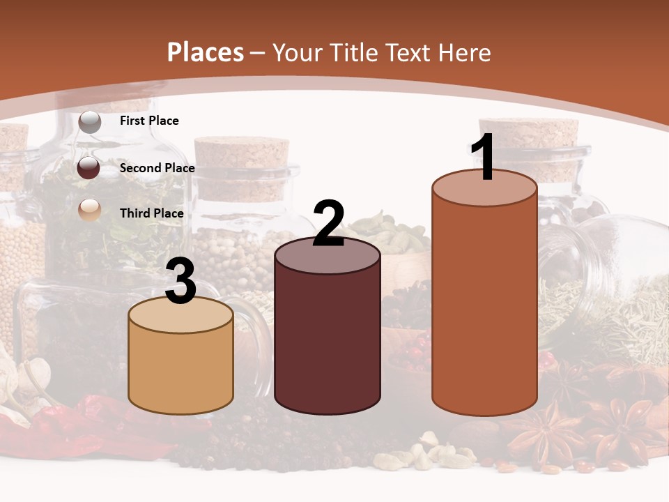 Flirt Attractive Makeup PowerPoint Template