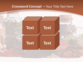 Flirt Attractive Makeup PowerPoint Template