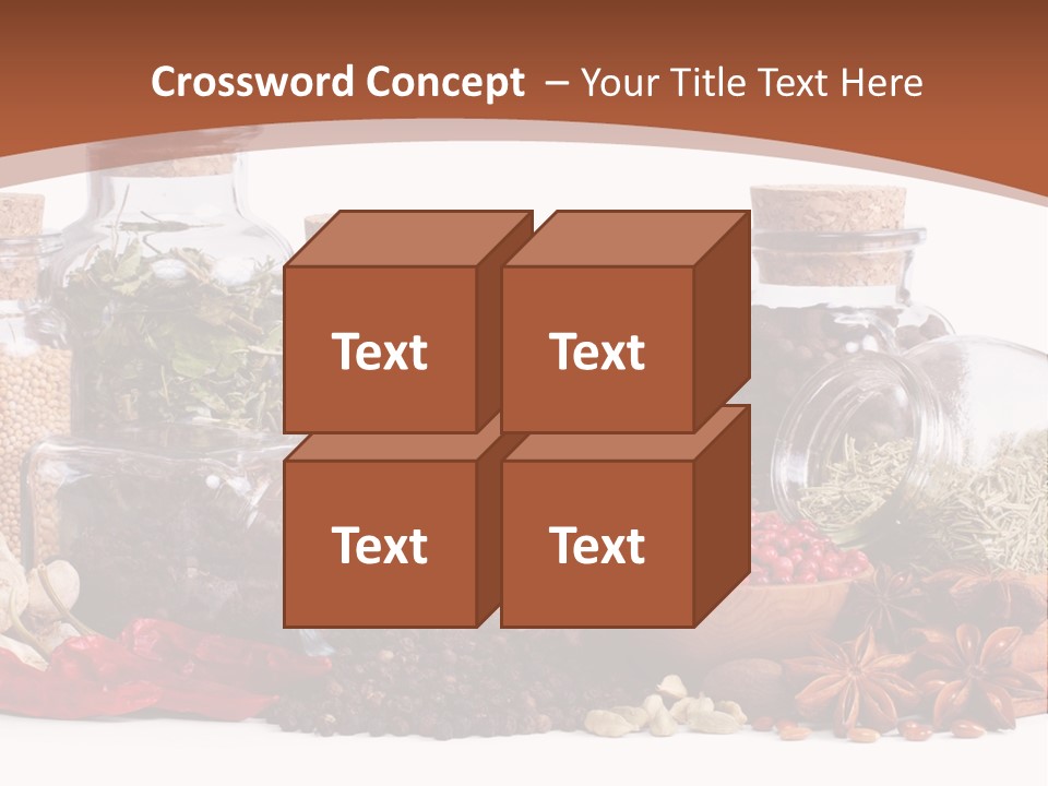 Flirt Attractive Makeup PowerPoint Template