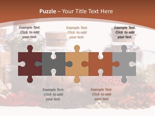 Flirt Attractive Makeup PowerPoint Template