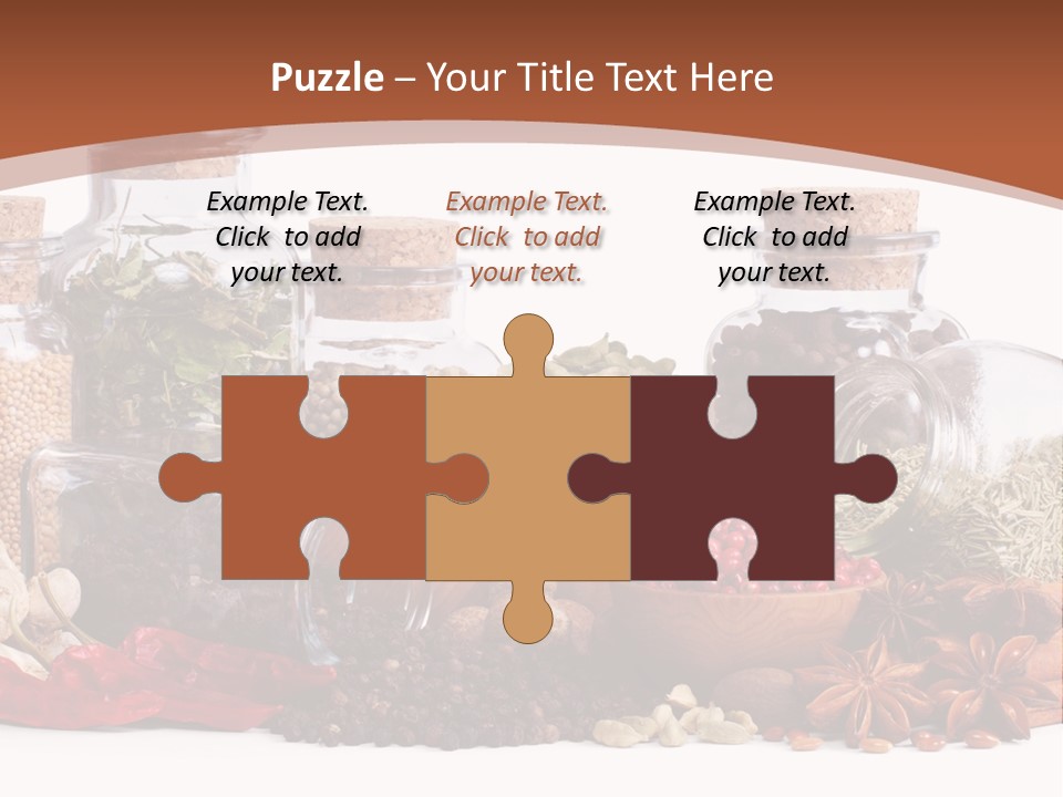 Flirt Attractive Makeup PowerPoint Template