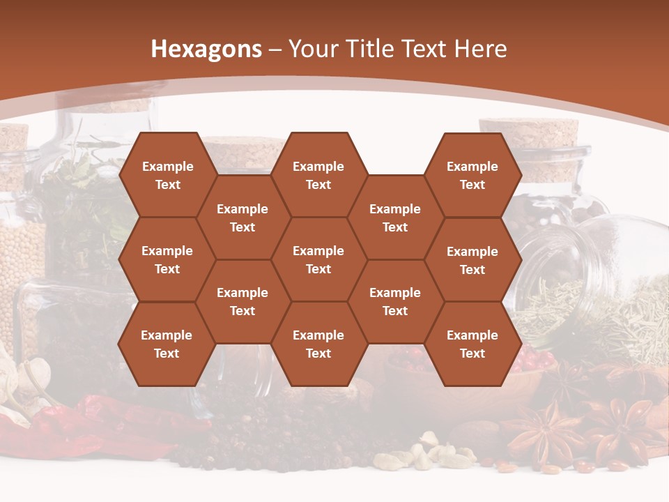 Flirt Attractive Makeup PowerPoint Template