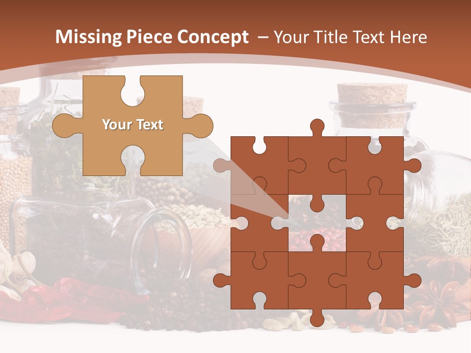 Flirt Attractive Makeup PowerPoint Template