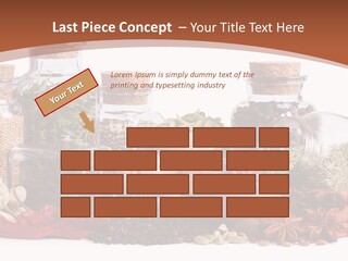 Flirt Attractive Makeup PowerPoint Template