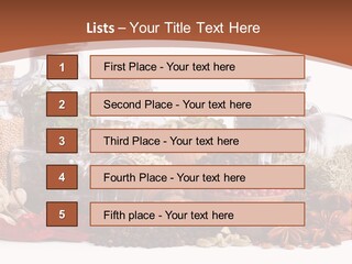 Flirt Attractive Makeup PowerPoint Template