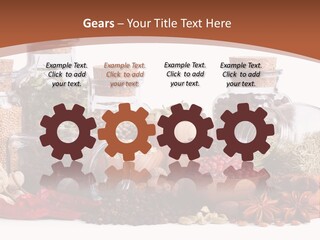 Flirt Attractive Makeup PowerPoint Template