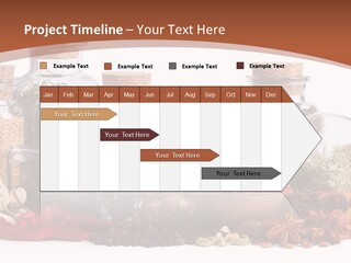 Flirt Attractive Makeup PowerPoint Template