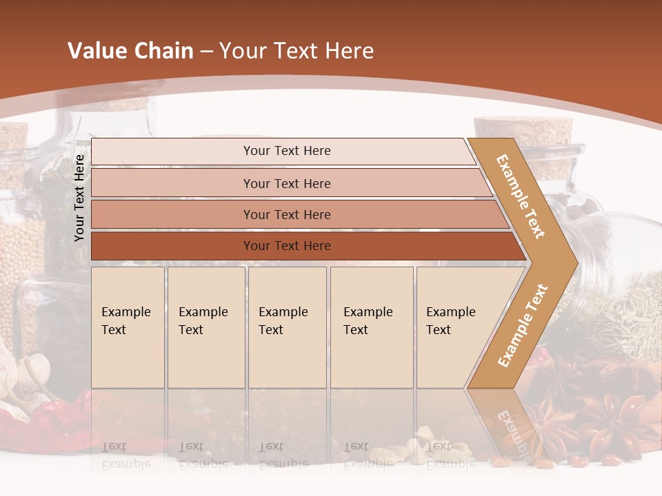 Flirt Attractive Makeup PowerPoint Template