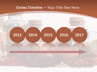 Flirt Attractive Makeup PowerPoint Template