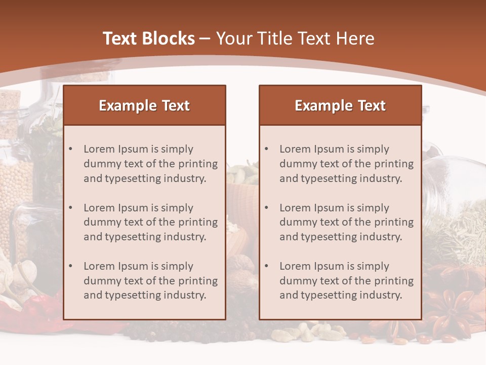 Flirt Attractive Makeup PowerPoint Template