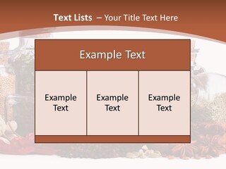 Flirt Attractive Makeup PowerPoint Template