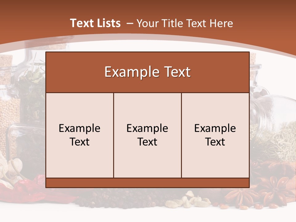 Flirt Attractive Makeup PowerPoint Template